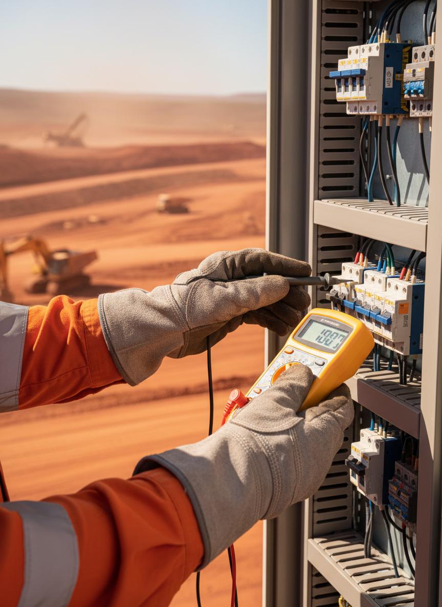 Electrical panel work